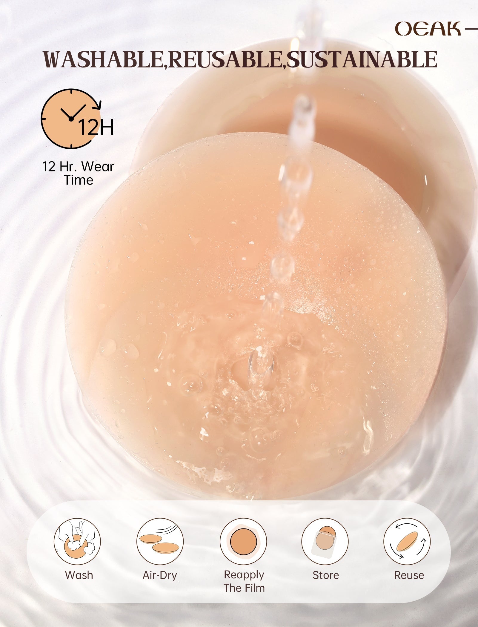 How to Wear, Care & Store Reusable Nipple Covers