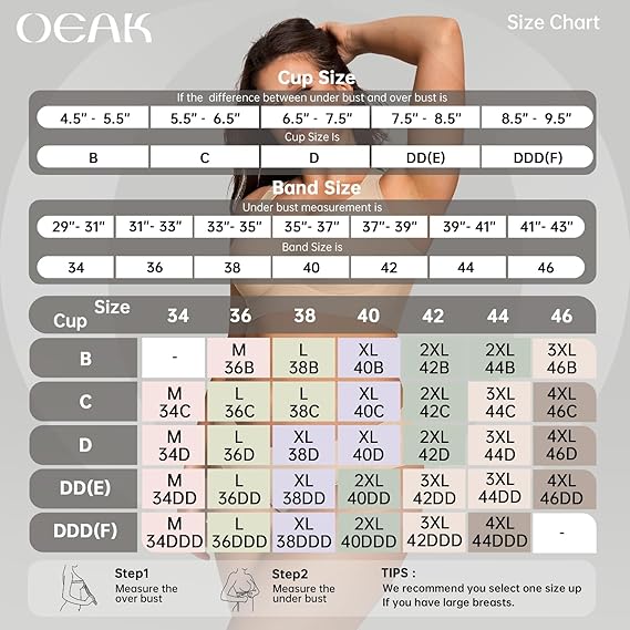 Jelly Bra Plus Size Supportive Seamless Bras OEAK®
